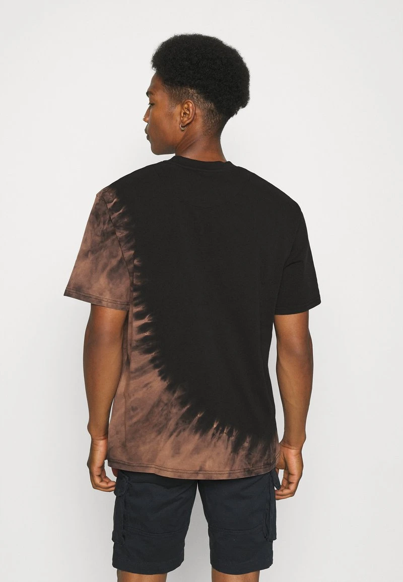 RETRO BLEACHED TEE UNISEX - T-Shirt print - black Karl Kani RETRO BLEACHED TEE UNISEX - T-Shirt Print - Black -Outlet KARL KANI Store 82e72f330ae34409a633dc1f98102d05