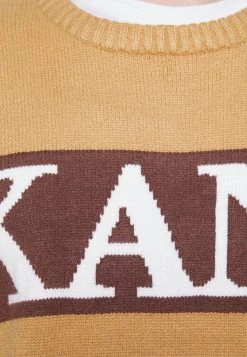 Karl Kani RETRO BLOCK KNIT CREW UNISEX - Sweatshirt - Sand 13 Karl Kani RETRO BLOCK KNIT CREW UNISEX - Sweatshirt - Sand -Outlet KARL KANI Store 83bf64bd042a44248491fbf949fe7bda