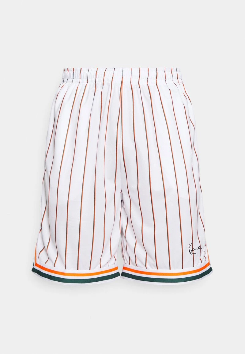 Karl Kani SMALL SIGNATURE PINSTRIPE - Shorts - White, Herren 6 Karl Kani SMALL SIGNATURE PINSTRIPE - Shorts - White, Herren – Bild 4
