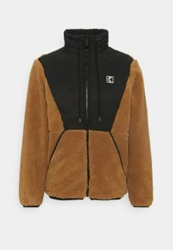 Karl Kani UNISEX QUILTED BLOCK WINDRUNNER - Übergangsjacke - Sand