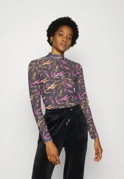 Karl Kani SIGNATURE TURTLE NECK - Langarmshirt - Black, Damen