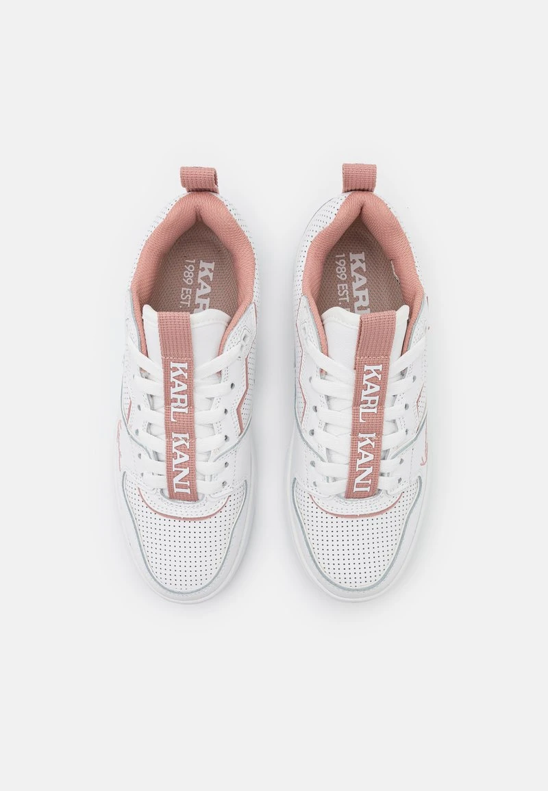 Karl Kani Sneaker Low - White/rose Cloud, Damen 8 Karl Kani Sneaker Low - White/rose Cloud, Damen – Bild 6