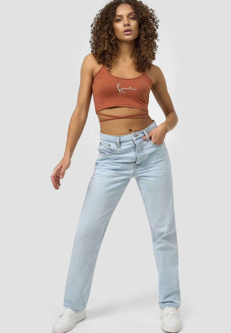 Karl Kani Top - Rust, Damen 4 Karl Kani Top - Rust, Damen – Bild 2