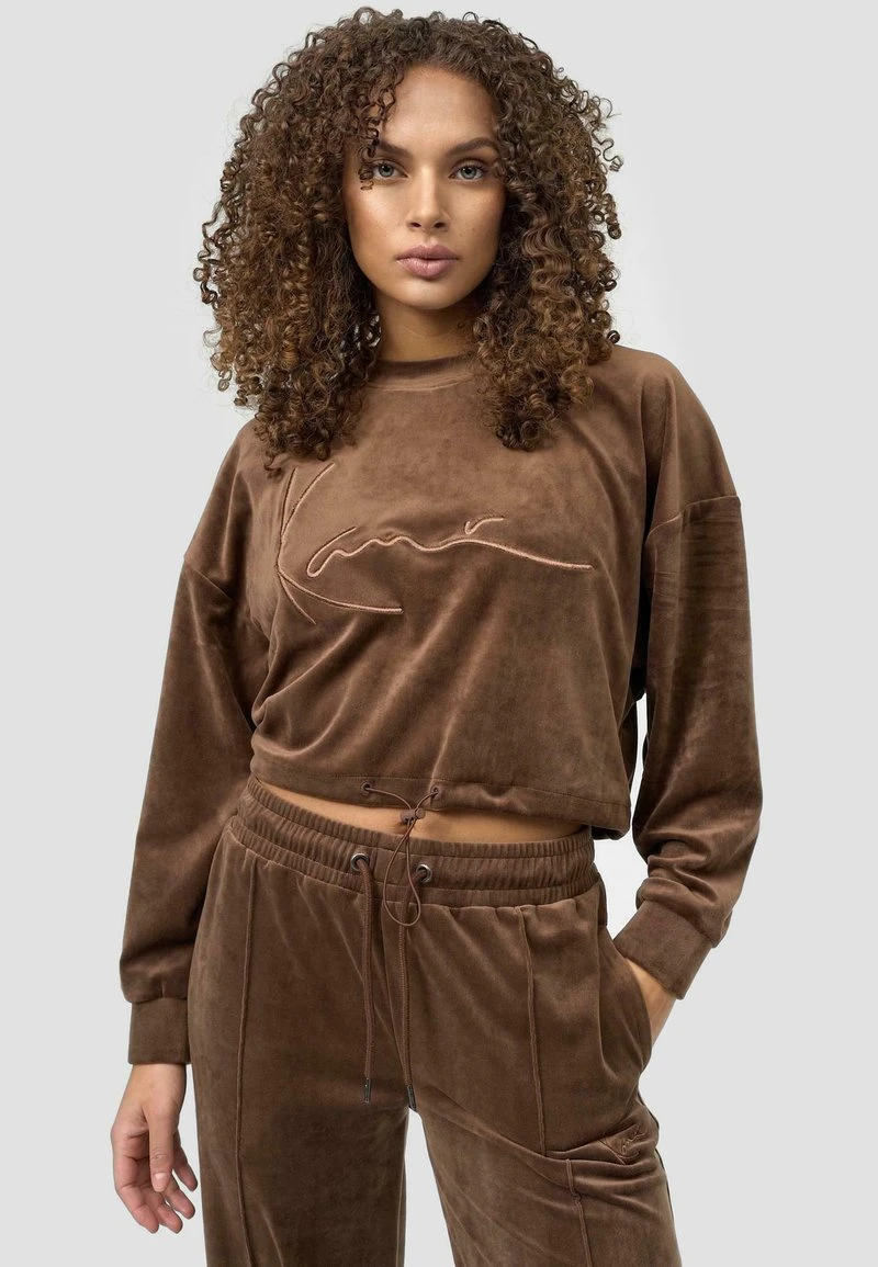 Sweatshirt - brown Karl Kani Sweatshirt - Brown, Damen -Outlet KARL KANI Store 859550915d194a2fb24a6b7ceba40894