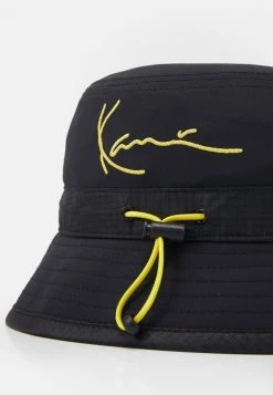 Karl Kani SIGNATURE BUCKET HAT UNISEX - Hut - Black -Outlet KARL KANI Store 85ce418025e04959aafc1f391fa0c9d8