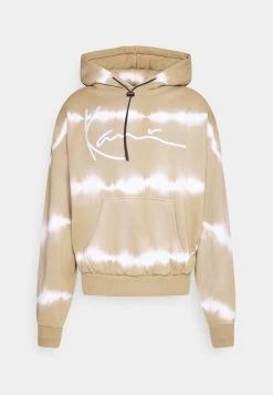 Karl Kani SIGNATURE TIE DYE OVERSIZE HOODIE UNISEX - Sweatshirt - Sand -Outlet KARL KANI Store 8641f2d534c741108cacaabf45b75543