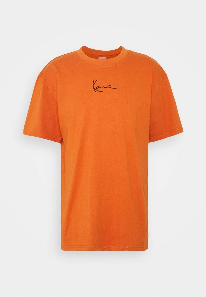 Karl Kani SMALL SIGNATURE TEE UNISEX - T-Shirt Print - Dark Orange 3 Karl Kani SMALL SIGNATURE TEE UNISEX - T-Shirt Print - Dark Orange