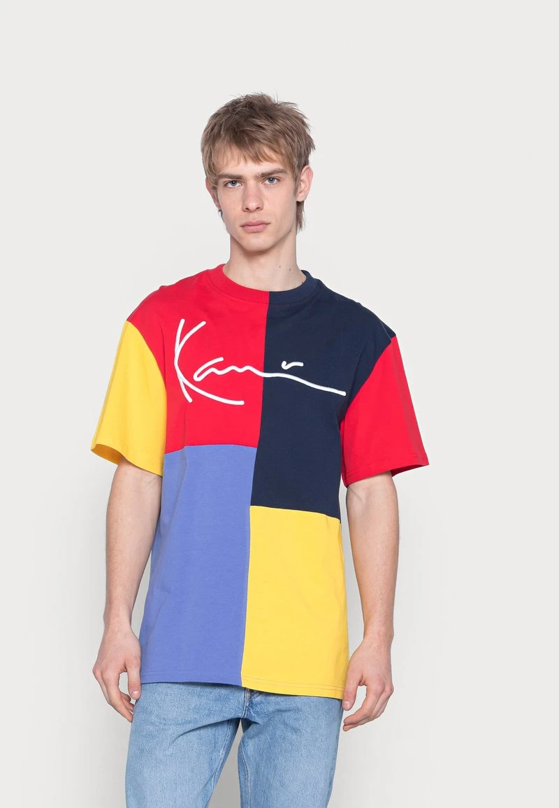 Karl Kani SIGNATURE BLOCK TEE - T-Shirt Print - Navy, Unisex 3 Karl Kani SIGNATURE BLOCK TEE - T-Shirt Print - Navy, Unisex
