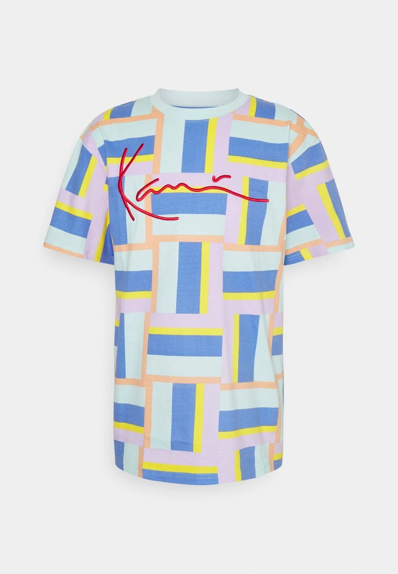 Karl Kani SIGNATURE BLOCK TEE UNISEX - T-Shirt Print - Multi-coloured 3 Karl Kani SIGNATURE BLOCK TEE UNISEX - T-Shirt Print - Multi-coloured