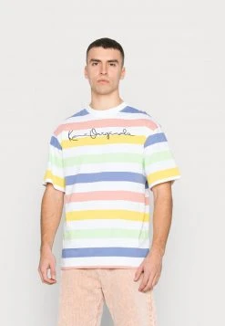 Karl Kani ORIGINALS STRIPE TEE - T-Shirt Print - Mint, Unisex