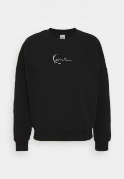 Karl Kani SMALL SIGNATURE CREW - Sweatshirt - Black, Damen -Outlet KARL KANI Store 88730bafce8f4968a57822cb6af69c58