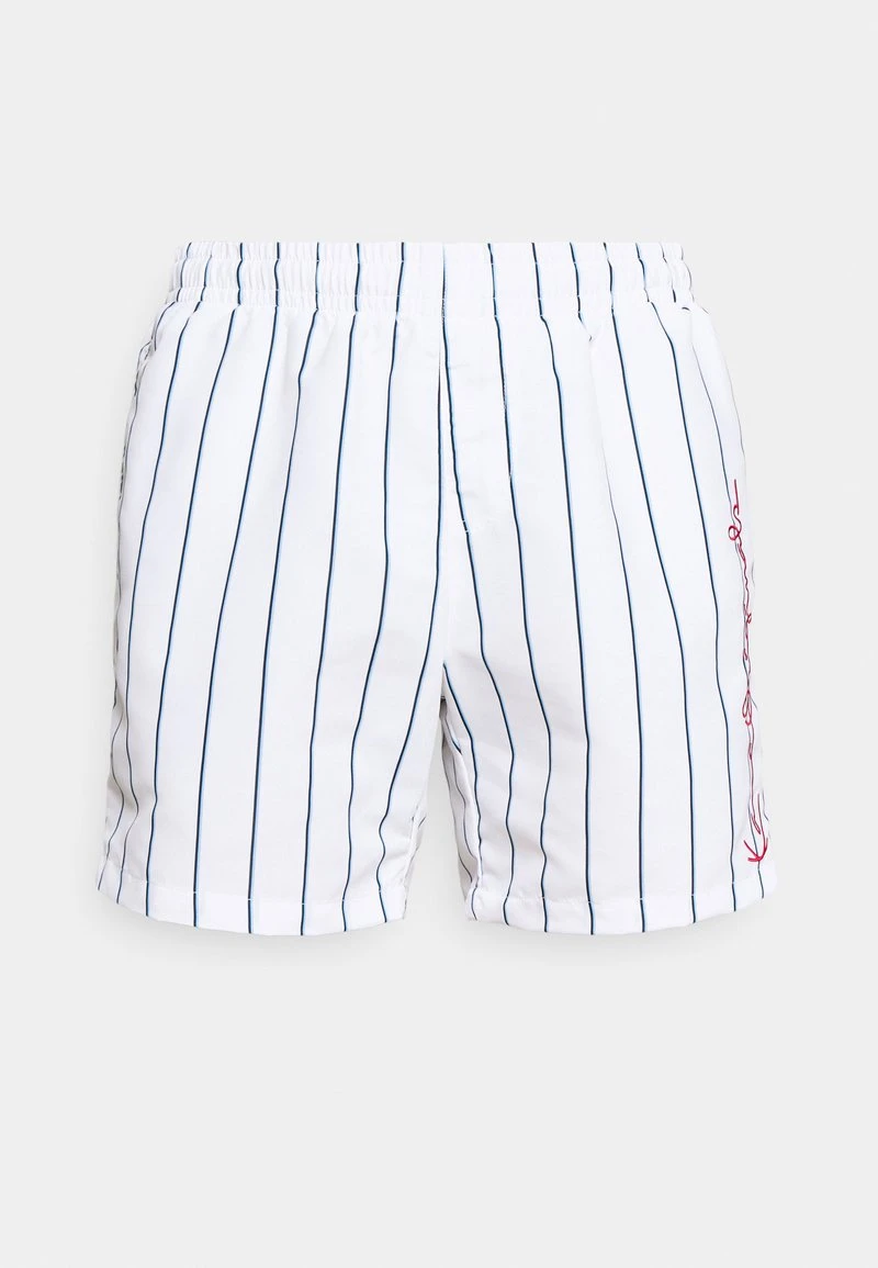 ORIGINALS PINSTRIPE - Shorts - white Karl Kani ORIGINALS PINSTRIPE - Shorts - White, Herren -Outlet KARL KANI Store 893b58e6e28f49e1846bbf539c17f53d