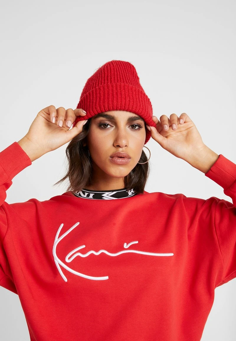 Karl Kani SIGNATURE CREW - Sweatshirt - Red/white/black, Damen 7 Karl Kani SIGNATURE CREW - Sweatshirt - Red/white/black, Damen – Bild 5