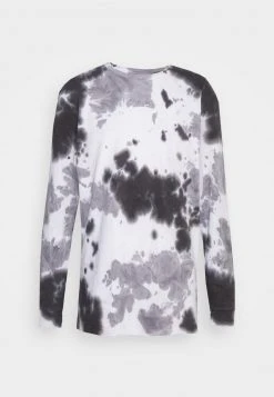 Karl Kani SMALL SIGNATURE UNISEX - Langarmshirt - Black/white/grey -Outlet KARL KANI Store 8ba55c773ddb4cbaaac431505118784a