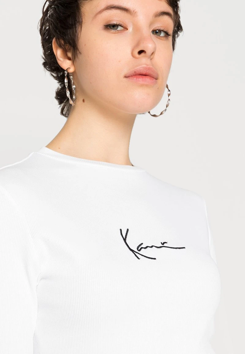 Karl Kani SMALL SIGNATURE - Langarmshirt - White, Damen 7 Karl Kani SMALL SIGNATURE - Langarmshirt - White, Damen – Bild 5