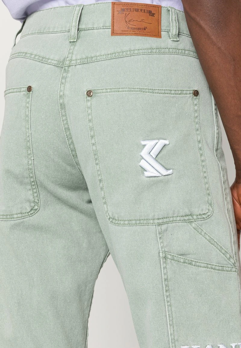 Karl Kani PANTS UNISEX - Jeans Tapered Fit - Dark Mint 7 Karl Kani PANTS UNISEX - Jeans Tapered Fit - Dark Mint – Bild 5