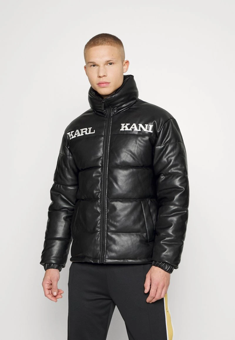 RETRO PUFFER JACKET - Winterjacke - dark grey Karl Kani RETRO PUFFER JACKET - Winterjacke - Dark Grey, Herren -Outlet KARL KANI Store 8c3cb8f677b54984add0560d8ad40f13