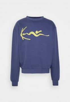 Karl Kani 3D SIGNATURE CREW UNISEX - Sweatshirt - Blue -Outlet KARL KANI Store 8ca33e8c0fce4b938aca3d13343b0bd1