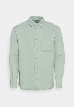 Karl Kani CHEST SIGNATURE WASHED UNISEX - Hemd - Dark Mint -Outlet KARL KANI Store 8cf89cb734d64f73b6ba127d4fa1a4ad