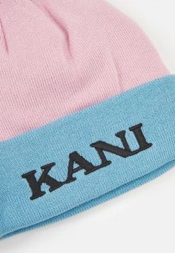Karl Kani RETRO BLOCK BEANIE UNISEX - Mütze - Rose -Outlet KARL KANI Store 8d32a1bbf5fa4a74a7f0557980afb47e