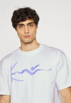 Karl Kani UNISEX 3D SIGNATURE TEE - T-Shirt Print - White -Outlet KARL KANI Store 90e5d34a08b64d2d85eae0f42513094c