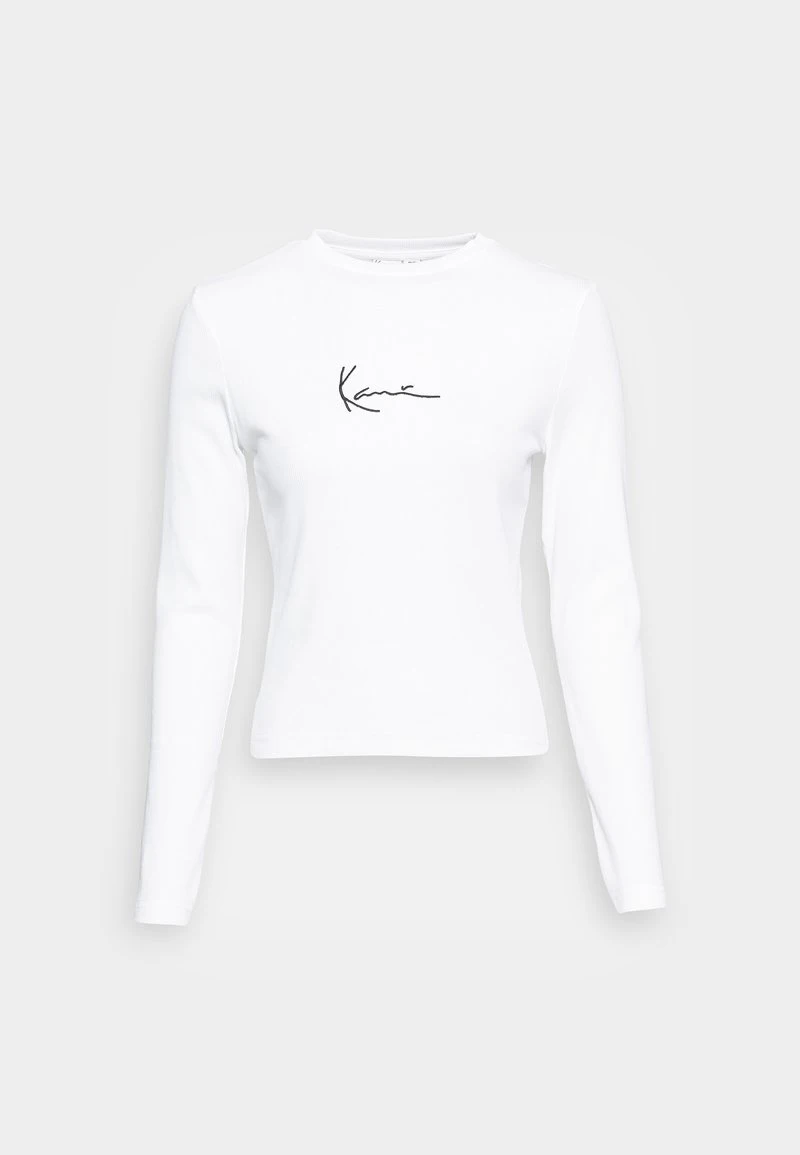 Karl Kani SMALL SIGNATURE - Langarmshirt - White, Damen 6 Karl Kani SMALL SIGNATURE - Langarmshirt - White, Damen – Bild 4