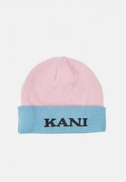 Karl Kani RETRO BLOCK BEANIE UNISEX - Mütze - Rose
