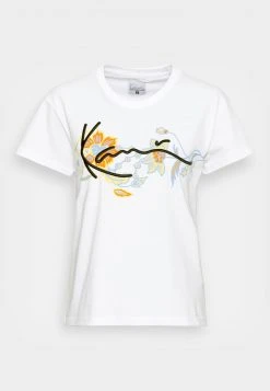 Karl Kani SIGNATURE FLOWER TEE - T-Shirt Print - White, Damen -Outlet KARL KANI Store 92e24b6f40104748a41943a6b1ef89c9