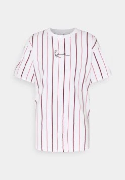 Karl Kani SMALL SIGNATURE PINSTRIPE TEE - T-Shirt Print - White, Herren 17 Karl Kani SMALL SIGNATURE PINSTRIPE TEE - T-Shirt Print - White, Herren -Outlet KARL KANI Store 92f21113a8c549b8a1787a7fcb75e390
