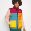 Karl Kani BLOCK PUFFER VEST UNISEX - Weste - Dark Red -Outlet KARL KANI Store 931fcb41044741d8be4fc5aac785fe53