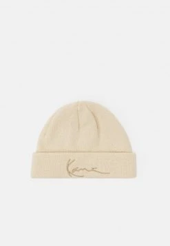 Karl Kani SIGNATURE FINE FISHERMAN BEANIE UNISEX - Mütze - Cream