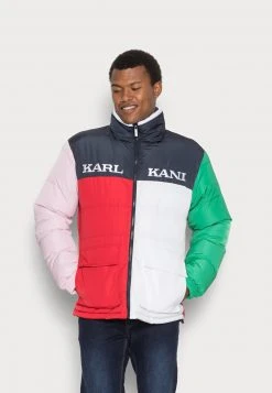 Karl Kani UNISEX RETRO BLOCK PUFFER JACKET MULTICOLOR - Winterjacke - Multicolor