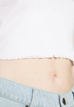 Karl Kani SIGNATURE CROP - Top - White, Damen -Outlet KARL KANI Store 94702b937f4845f8a4cf4be99b4d42e5