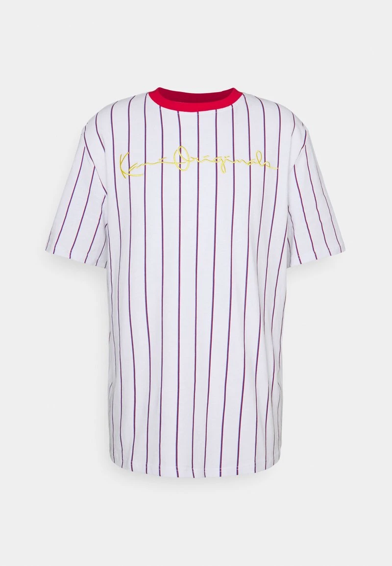 Karl Kani ORIGINALS PINSTRIPE TEE UNISEX - T-Shirt Print - White 7 Karl Kani ORIGINALS PINSTRIPE TEE UNISEX - T-Shirt Print - White – Bild 5