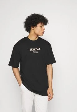 Karl Kani RETRO TEE UNISEX - T-Shirt Print - Black