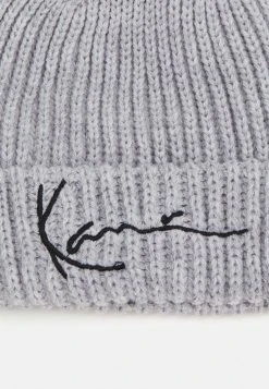 Karl Kani SIGNATURE FISHERMAN BEANIE UNISEX - Mütze - Grey -Outlet KARL KANI Store 94e040e4ada64134a1b0fad54f2d0d6a