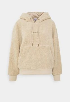 Karl Kani SIGNATURE TEDDY HOODIE - Kapuzenpullover - Light Sand, Damen -Outlet KARL KANI Store 974f97bf9e7f4d1a8886a49daa11c803