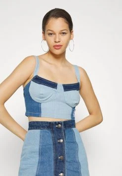 Karl Kani OG BLOCK - Top - Blue, Damen 7 Karl Kani OG BLOCK - Top - Blue, Damen -Outlet KARL KANI Store 976d8084556e4765ac0c6271ff7ad036