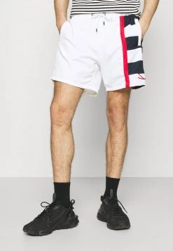 Karl Kani SIGNATURE BLOCK - Shorts - White, Herren