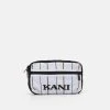 Karl Kani RETRO PINSTRIPE HIP BAG - Gürteltasche - White/black/ Orange, Herren -Outlet KARL KANI Store 9871b77e102545f0bc7d959f987643b2
