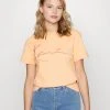 Karl Kani SIGNATURE TEE - T-Shirt Print - Orange, Damen
