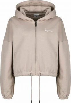 Karl Kani Sweatjacke - Taupe, Damen