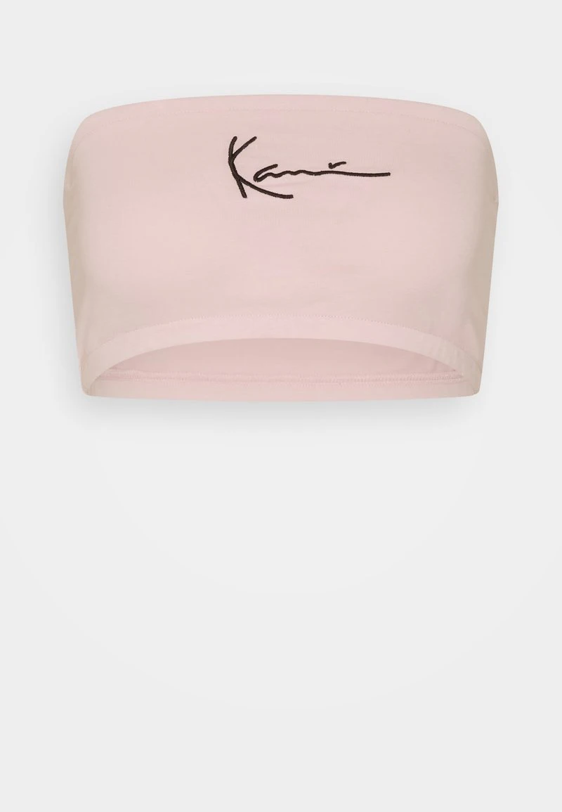 Karl Kani SMALL SIGNATURE BANDEAU - Top - Rose, Damen 4 Karl Kani SMALL SIGNATURE BANDEAU - Top - Rose, Damen – Bild 2