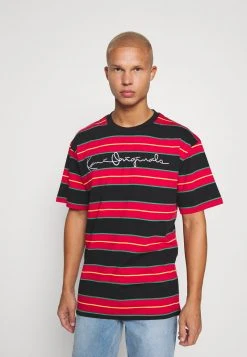 Karl Kani ORIGINALS STRIPE TEE UNISEX - T-Shirt Print - Red/black/green