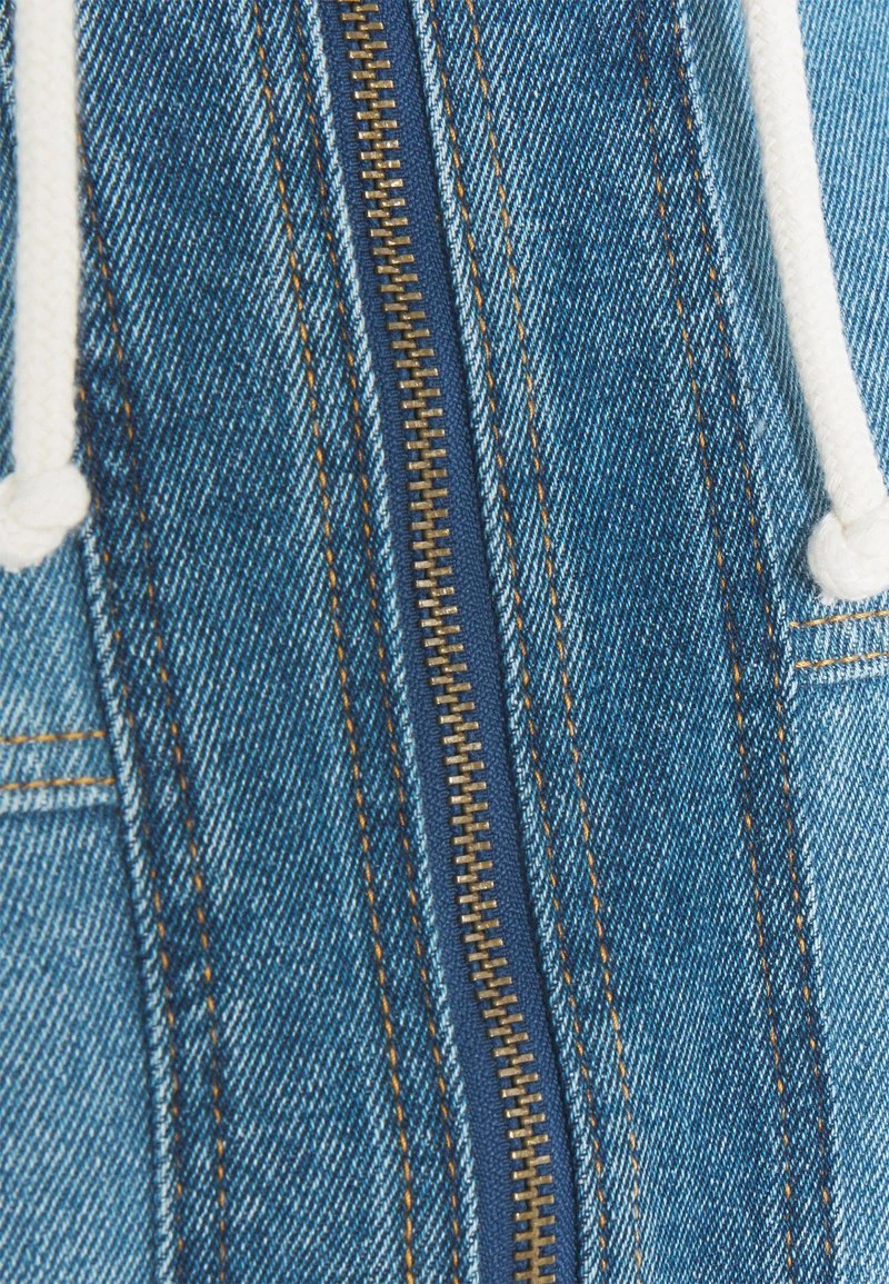 RETRO BLOCK JACKET - Jeansjacke - blue Karl Kani RETRO BLOCK JACKET - Jeansjacke - Blue, Damen -Outlet KARL KANI Store 9a36b6bc8eee4d7fa81df8449e52d9a8