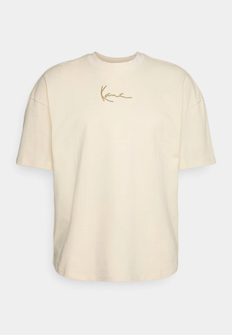 Karl Kani SMALL SIGNATURE HEAVY TEE UNISEX - T-Shirt Basic - Cream 3 Karl Kani SMALL SIGNATURE HEAVY TEE UNISEX - T-Shirt Basic - Cream
