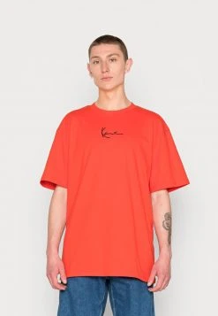 Karl Kani UNISEX SMALL SIGNATURE ESSENTIAL TEE - T-Shirt Basic - Red