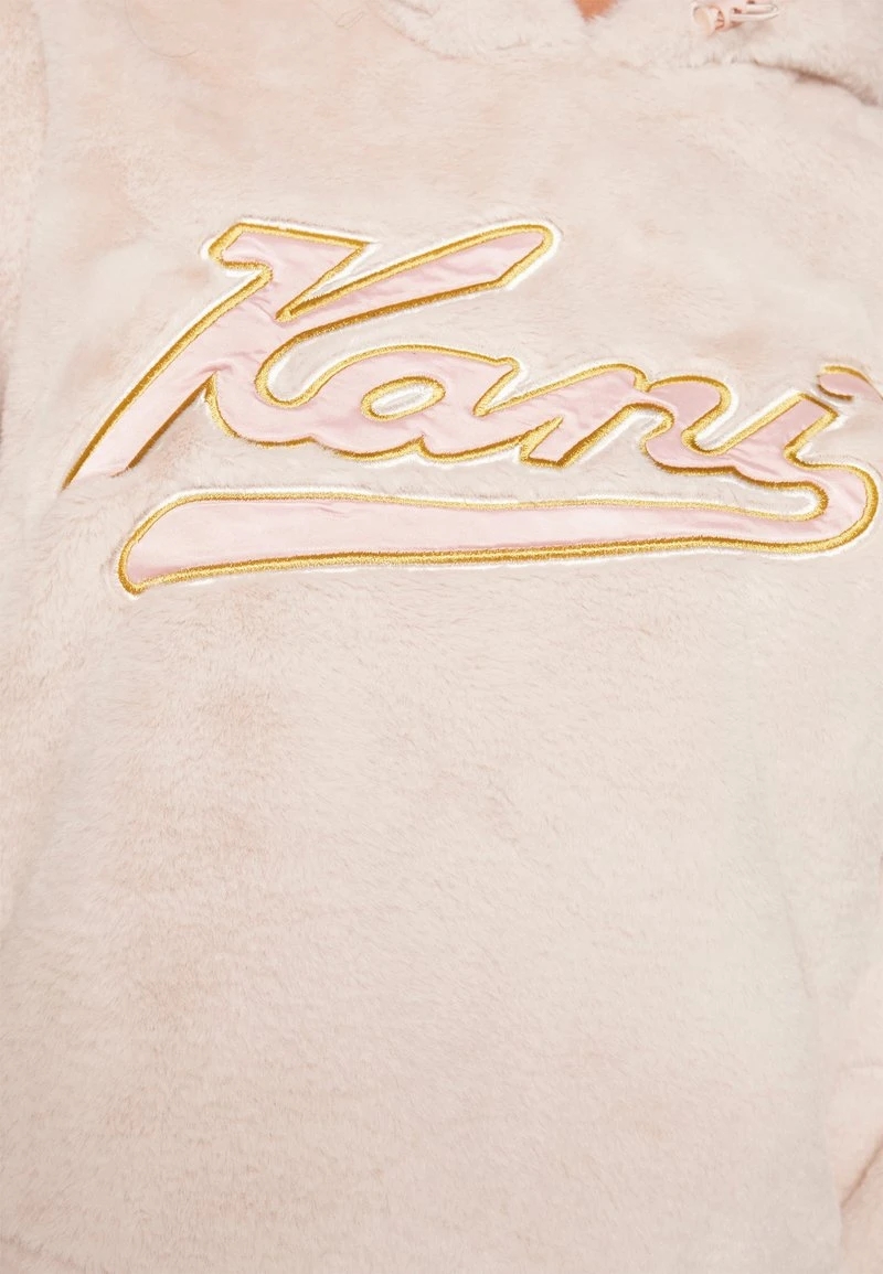 VARSITY HOODIE - Kapuzenpullover - cream Karl Kani VARSITY HOODIE - Kapuzenpullover - Cream, Damen -Outlet KARL KANI Store 9dea983263134e609053f489f24c3c6a
