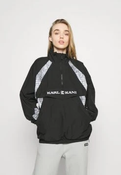 Karl Kani RETRO BLOCK - Windbreaker - Black, Damen