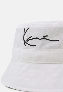Karl Kani SIGNATURE BUCKET UNISEX - Hut - White -Outlet KARL KANI Store 9ed97121ead24b22b7f73d4ba8d3f1a0